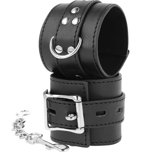 ALGEMAS DE COURO PRETO