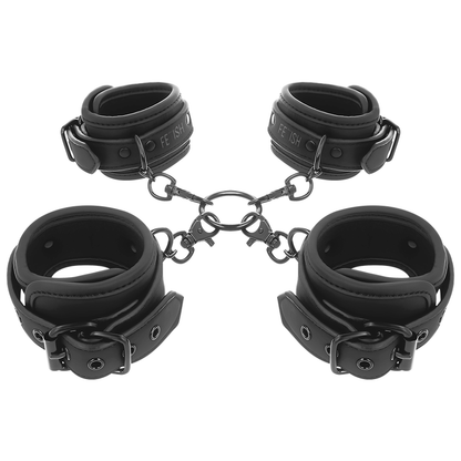 CONJUNTO DE ALGEMAS DE MÃOS E TORNOZELO COM FORRO DE NOPRENE