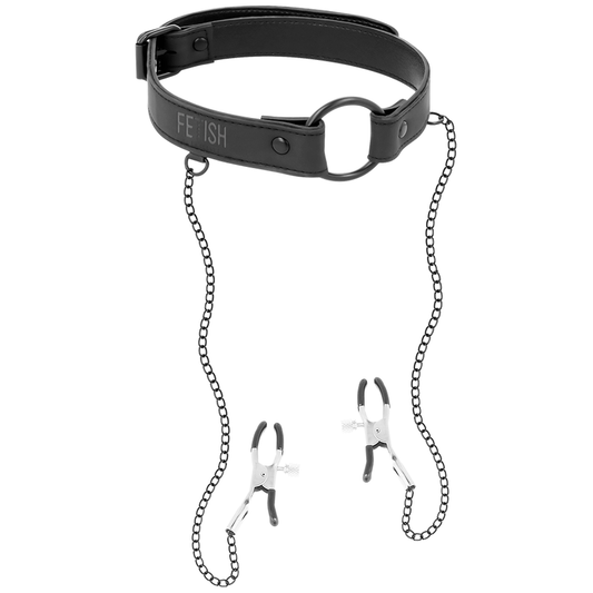 ANEL DE GAG COM GRAMPOS DE BICO