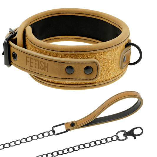 COLAR FORRO DE NEOPRENE COM CORRENTE
